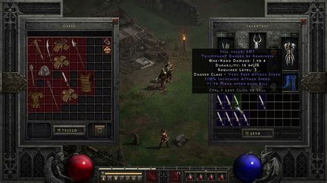 diablo 2 gamble gull dagger.